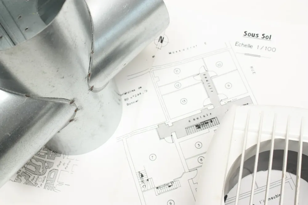 Pose de VMC à Chauvigny